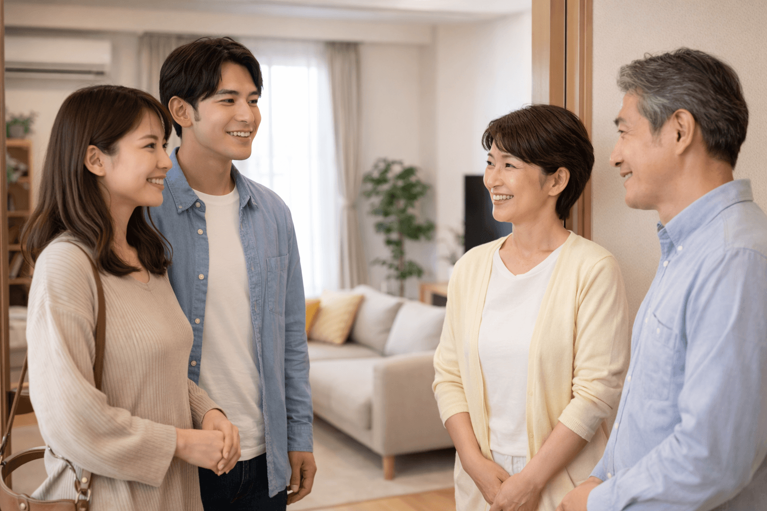 １－３　方法３：家族に挨拶させてもらう